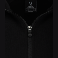 Худи на молнии JOGEL ESSENTIAL Athlete Hooded FZ Jacket, черный - Худи на молнии JOGEL ESSENTIAL Athlete Hooded FZ Jacket, черный