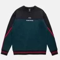 Свитшот KELME Round Neck Sweater Dark Green - Свитшот KELME Round Neck Sweater Dark Green
