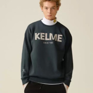 Свитшот KELME Round Neck Sweater Dark Green - Свитшот KELME Round Neck Sweater Dark Green