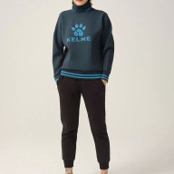 Свитшот KELME Round Neck Sweater Dark Green - Свитшот KELME Round Neck Sweater Dark Green