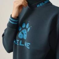 Свитшот KELME Round Neck Sweater Dark Green - Свитшот KELME Round Neck Sweater Dark Green
