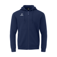 Худи на молнии JOGEL ESSENTIAL Cotton Zip Hoodie, темно-синий - Худи на молнии JOGEL ESSENTIAL Cotton Zip Hoodie, темно-синий