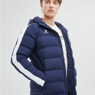 Пуховик KELME Short Cotton Clothes Dark Blue - Пуховик KELME Short Cotton Clothes Dark Blue