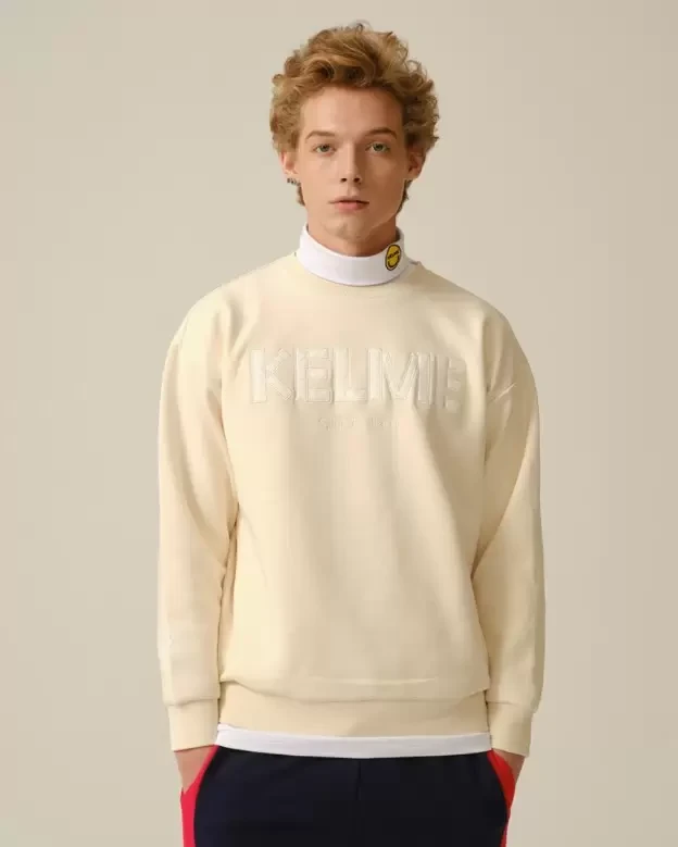 Свитшот KELME Round Neck Sweater Beige