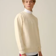 Свитшот KELME Round Neck Sweater Beige - Свитшот KELME Round Neck Sweater Beige
