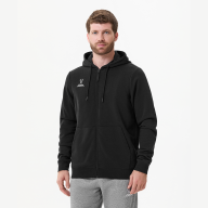 Худи на молнии JOGEL ESSENTIAL Cotton Zip Hoodie, черный - Худи на молнии JOGEL ESSENTIAL Cotton Zip Hoodie, черный