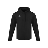 Худи на молнии ESSENTIAL Cotton FZ Hoodie, черный - downloaded from prime-sport.ru