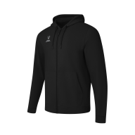 Худи на молнии ESSENTIAL Cotton FZ Hoodie, черный - downloaded from prime-sport.ru