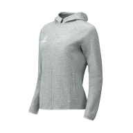 Худи на молнии женское JOGEL ESSENTIAL Athlete Hooded FZ Jacket W, серый - Худи на молнии женское JOGEL ESSENTIAL Athlete Hooded FZ Jacket W, серый