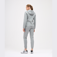 Худи на молнии женское JOGEL ESSENTIAL Athlete Hooded FZ Jacket W, серый - Худи на молнии женское JOGEL ESSENTIAL Athlete Hooded FZ Jacket W, серый