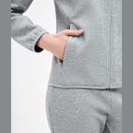 Худи на молнии женское JOGEL ESSENTIAL Athlete Hooded FZ Jacket W, серый - Худи на молнии женское JOGEL ESSENTIAL Athlete Hooded FZ Jacket W, серый