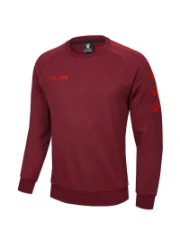 Свитшот KELME Knitted Round Neck Sweater Burgundy