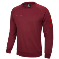 Свитшот KELME Knitted Round Neck Sweater Burgundy - Свитшот KELME Knitted Round Neck Sweater Burgundy