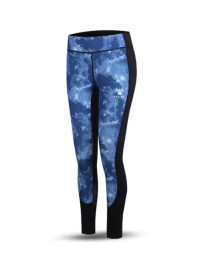 Леггинсы KELME Women's Star Fitness Pants (Blue/Black)