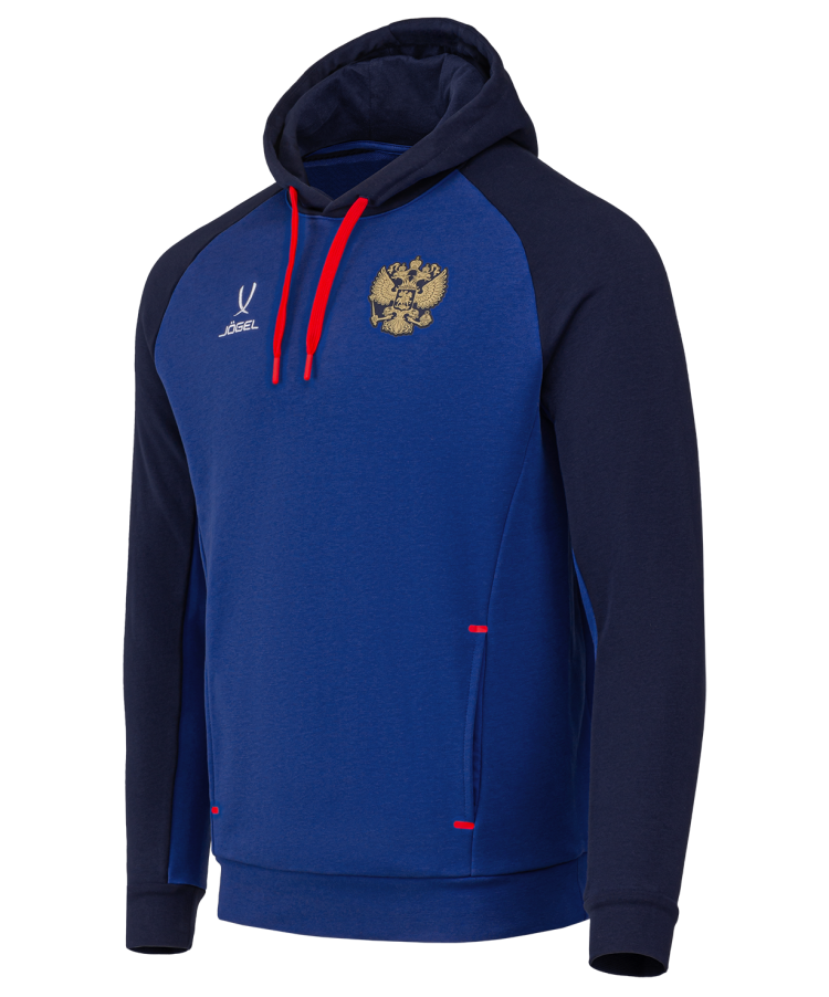 Худи JOGEL NATIONAL Cotton Hoodie, темно-синий