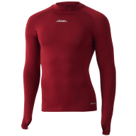 Футболка компрессионная с длинным рукавом JOGEL Camp PerFormDRY Top LS, гранатовый - downloaded from prime-sport.ru