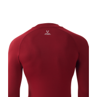 Футболка компрессионная с длинным рукавом JOGEL Camp PerFormDRY Top LS, гранатовый - downloaded from prime-sport.ru