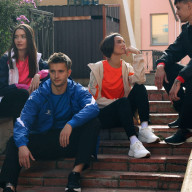 Ветровка KELME Woven Jacket Blue - Ветровка KELME Woven Jacket Blue