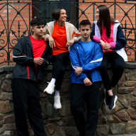 Ветровка KELME Woven Jacket Blue - Ветровка KELME Woven Jacket Blue