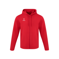 Худи на молнии ESSENTIAL Cotton FZ Hoodie, красный, детский - downloaded from prime-sport.ru