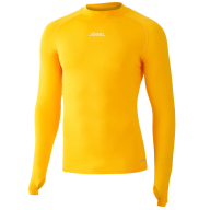 Футболка компрессионная с длинным рукавом JOGEL Camp PerFormDRY Top LS, желтый - downloaded from prime-sport.ru