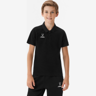 Поло JOGEL CAMP 2 CVC Polo, черный - Поло JOGEL CAMP 2 CVC Polo, черный