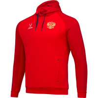 Худи JOGEL NATIONAL Cotton Hoodie, красный