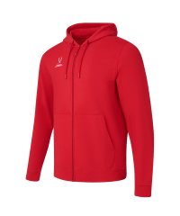 Худи на молнии ESSENTIAL Cotton FZ Hoodie, красный