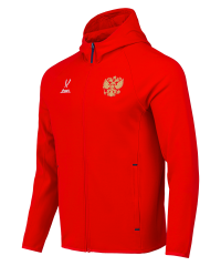 Худи на молнии JOGEL NATIONAL Essential Hooded FZ Jacket, красный