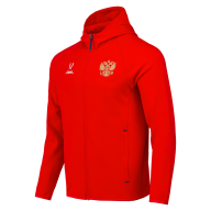 Худи на молнии JOGEL NATIONAL Essential Hooded FZ Jacket, красный - Худи на молнии JOGEL NATIONAL Essential Hooded FZ Jacket, красный