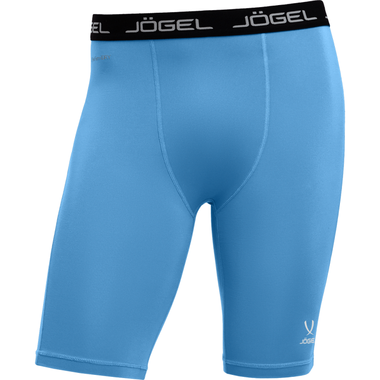 Шорты компрессионные JÖGEL CAMP PerFormDRY Tight Short, голубой/белый Шорты компрессионные JÖGEL CAMP PerFormDRY Tight Short, голубой/белый