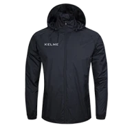 Детская ветровка KELME Children's Raincoat Black - Детская ветровка KELME Children's Raincoat Black