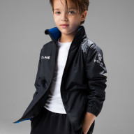 Детская ветровка KELME Children's Raincoat Black - Детская ветровка KELME Children's Raincoat Black