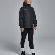Детская ветровка KELME Children's Raincoat Black - Детская ветровка KELME Children's Raincoat Black