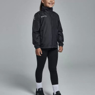 Детская ветровка KELME Children's Raincoat Black - Детская ветровка KELME Children's Raincoat Black