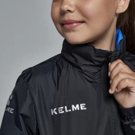 Детская ветровка KELME Children's Raincoat Black - Детская ветровка KELME Children's Raincoat Black