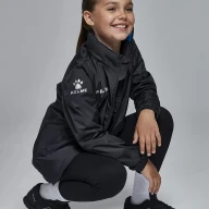 Детская ветровка KELME Children's Raincoat Black - Детская ветровка KELME Children's Raincoat Black