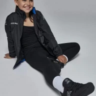 Детская ветровка KELME Children's Raincoat Black - Детская ветровка KELME Children's Raincoat Black