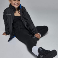 Детская ветровка KELME Children's Raincoat Black - Детская ветровка KELME Children's Raincoat Black