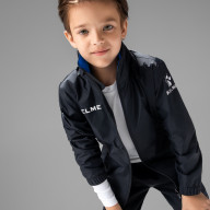 Детская ветровка KELME Children's Raincoat Black - Детская ветровка KELME Children's Raincoat Black