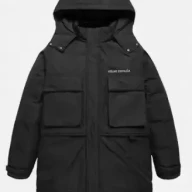 Пуховик KELME Medium Down Jacket Black - Пуховик KELME Medium Down Jacket Black