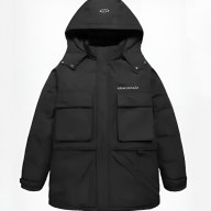 Пуховик KELME Medium Down Jacket Black - Пуховик KELME Medium Down Jacket Black
