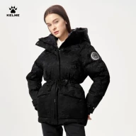 Пуховик KELME Medium Down Jacket Black - Пуховик KELME Medium Down Jacket Black