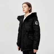Пуховик KELME Medium Down Jacket Black - Пуховик KELME Medium Down Jacket Black