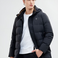 Пуховик KELME Medium Down Jacket Black - Пуховик KELME Medium Down Jacket Black