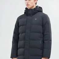 Пуховик KELME Medium Down Jacket Black - Пуховик KELME Medium Down Jacket Black
