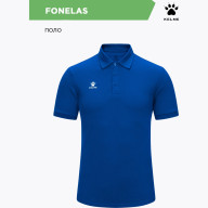 Футболка-поло KELME Short Sleeve Polo Shirt Blue - Футболка-поло KELME Short Sleeve Polo Shirt Blue