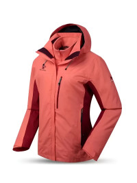 Куртка утепленная KELME Female Jacket (Two-Piece Suit) Coral