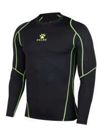 Термобелье (верх) KELME Men's Long Sleeve Tights Black