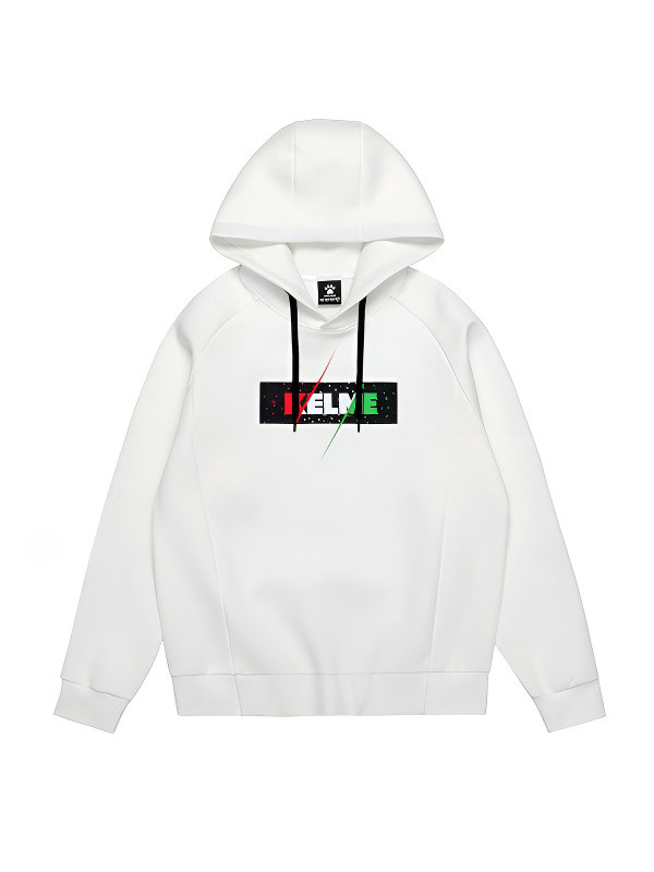 Худи KELME Knitted Hooded Sweatshirt White